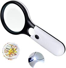 Handheld illuminated magnifier for sale  Ireland