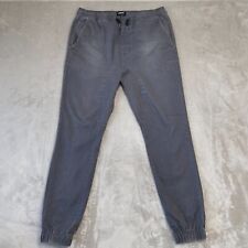 Calça jeans Zanerobe estilingue 36x32 cinza elástica cintura gota virilha $118 comprar usado  Enviando para Brazil