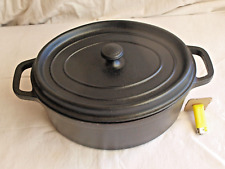 Usado, COCOTTE OVALE FONTE NATURELLE STAUB pot pan cooker CUISINE TABLE comprar usado  Enviando para Brazil