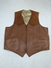 Men leather vest for sale  Mikado
