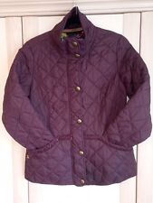 Joules quilted maroon for sale  EPPING