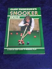 Cliff thorburn snooker for sale  WALSALL