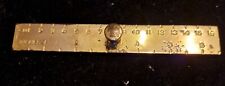 Vintage brassware ruler for sale  RUTHIN