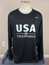 Usado, Camisa Nike Dri Fit WTF Taekwondo EE. UU. Olímpica de Mangas Largas Para Hombre Talla XXL segunda mano  Embacar hacia Argentina
