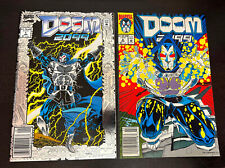 Usado, DOOM 2099 #1 + #2 (Marvel Comics 1993) -- Ambas as variantes NEWSSTAND -- QUASE PERFEITO- comprar usado  Enviando para Brazil