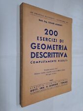 200 esercizi geometria usato  Roma