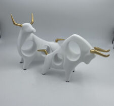 Pair bulls abstract for sale  Everett