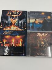 LOTE (4) EDGUY King of Fools, Hall of Flame Conjunto de CDs HEAVY METAL (6 Discos) comprar usado  Enviando para Brazil