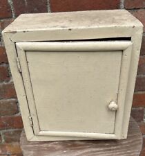 Wall Mountable Small Vintage Cupboard For Restoration - 11” x 6.75” x 12.5”, used for sale  Shipping to South Africa