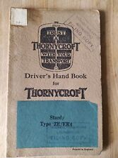 Thornycroft sturdy er4 for sale  WINCHESTER