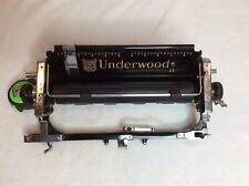 Vintage 1935 Underwood #6 Typewriter Carriage, 11” Platen, Knobs, VG Chrome,etc for sale  Shipping to South Africa