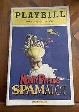 Spamalot broadway playbill for sale  Morris Plains