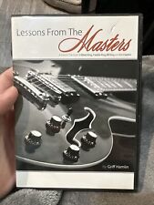 Lessons From the Masters DVD & CD - Griff Hamlin Guitar Instruction Playing, used for sale  Shipping to South Africa