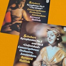 SCHUBERT Philips Stereo 9500 097/99 Symphonies No's. 5 8 & 9 Bernard Haitink for sale  Shipping to South Africa