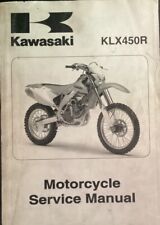 Usado, Manual de oficina genuíno Kawasaki 2008 KLX450R KLX450A8F comprar usado  Enviando para Brazil