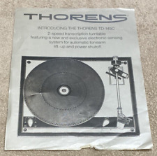 Thorens 145c turntable for sale  North Tonawanda