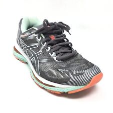 Tênis de corrida feminino Asics Gel-Nimbus 19 tamanho 6.5 D largo cinza perfeito academia comprar usado  Enviando para Brazil