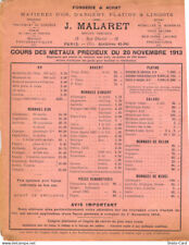 1913 foundry and d'occasion  Expédié en Belgium
