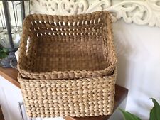 Wicker storage baskets for sale  PEWSEY