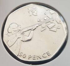 olympic 50p coin shooting for sale  NOTTINGHAM