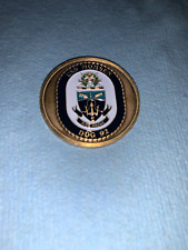 USS MOMSEN,  DDG-92   "RISE ABOVE"  C.O.'s presentation coin, used for sale  Shipping to South Africa