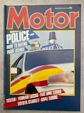 Motor magazine april for sale  COLCHESTER