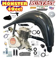 48cc 49cc 50cc 2 tiempos motor bicicleta de gasolina kit de motor bicicleta motorizada GATO DESAGRADABLE segunda mano  Embacar hacia Argentina