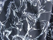 Horses fabric lovely for sale  NORTHWICH