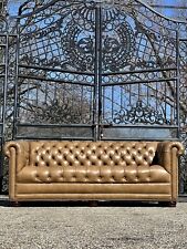 Vintage tufted leather for sale  Shady Side