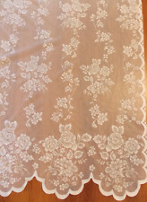 Lace curtains white for sale  Big Sandy