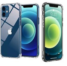 For Apple iPhone 13 11 Pro 7 8 Plus X XR XS MAX SE 12 Mini Shockproof Clear Case, used for sale  South El Monte