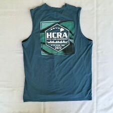 Hawaii Canoe Paddle Shirt Adult M Teal Rash Guard State Champion Keehi 1737 for sale  Shipping to South Africa