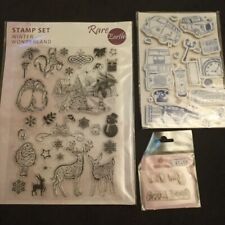 Clear rubber stamps for sale  CHESTER