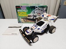 VINTAGE RADIO SHACK RC WHITE TIGER TURBO BUGGY 2-SPEED OFF-ROADER 15 WITH BOX for sale  Shipping to South Africa
