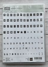 Stampin labeler alphabet for sale  ACCRINGTON