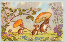 Postcard spring shower. for sale  MILTON KEYNES