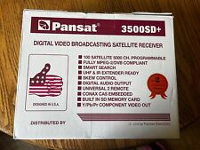 Receptor de satélite PANSAT 3500SD transmissão de vídeo digital com controle remoto comprar usado  Enviando para Brazil