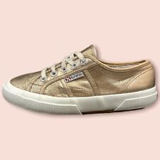 Superga 2750 Metallic Rose Gold Women’s Trainers Size UK 5 / EU 38 for sale  Shipping to South Africa