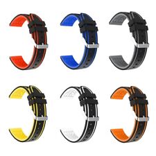 For Samsung Galaxy 3 Watch  Double Color Silicone Sports Band Strap Replacement myynnissä  Leverans till Finland