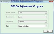 Redefinir Epson L805, redefinir contador de almofadas de tinta comprar usado  Enviando para Brazil