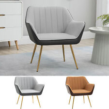 Modern velvet armchairs for sale  GREENFORD