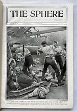 12 Bound Issues of Sphere Magazine War Numbers Vol 9. 1916. comprar usado  Enviando para Brazil