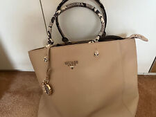 Shoppingtasche guess beige gebraucht kaufen  Wiesloch