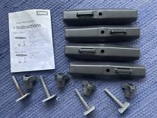 Thule 696-4 T-Track Roof Box Adapter set for BMW & Mercedes 25 mm T-Track Slots for sale  Shipping to South Africa