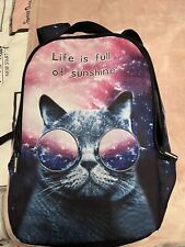 Galaxy cat backpack for sale  BIRMINGHAM