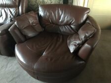 Leather corner sofa for sale  SOLIHULL