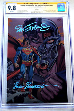 Return of Superman 30th Anniversary #1 FOIL CGC SS 9.8 signed Jurgens Breeding for sale  Shipping to South Africa