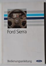 Ford sierra bedienungsanleitun gebraucht kaufen  Arolsen