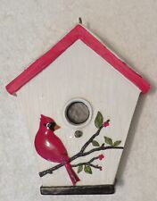 White cardinal birdhouse for sale  Mukwonago