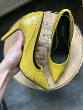 mustard yellow heels for sale  CHESTERFIELD